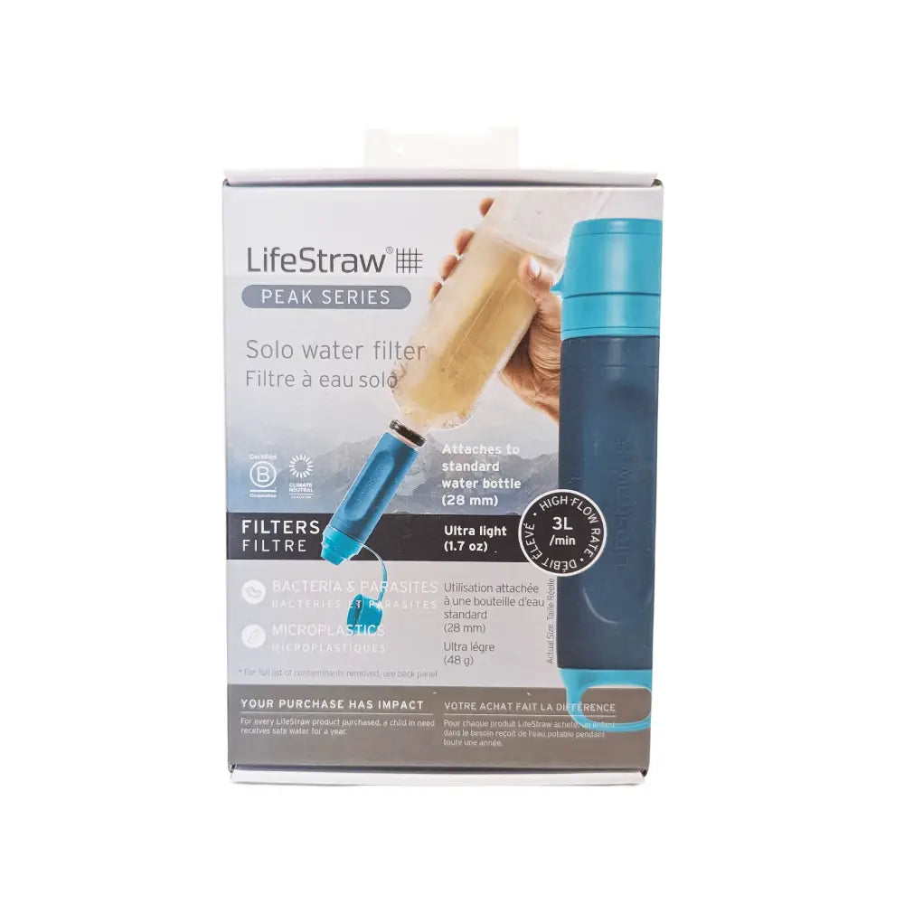 LifeStraw Peak Series Solo Water Filter