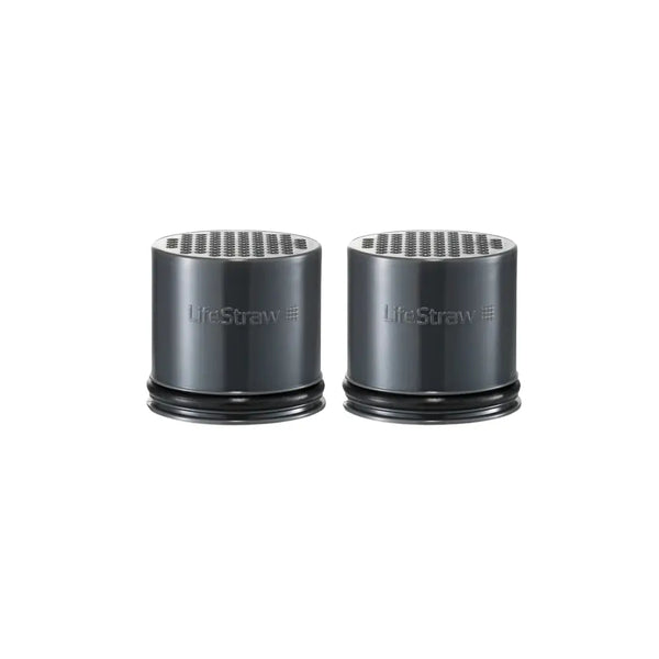 Front detail of LifeStraw Go Series replacement activated carbon filters  