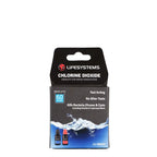 Lifesystems Chlorine Dioxide Water Purification Drops packaging on a white background