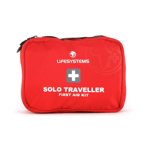 Lifesystems Solo Traveller sterile first aid kit case front