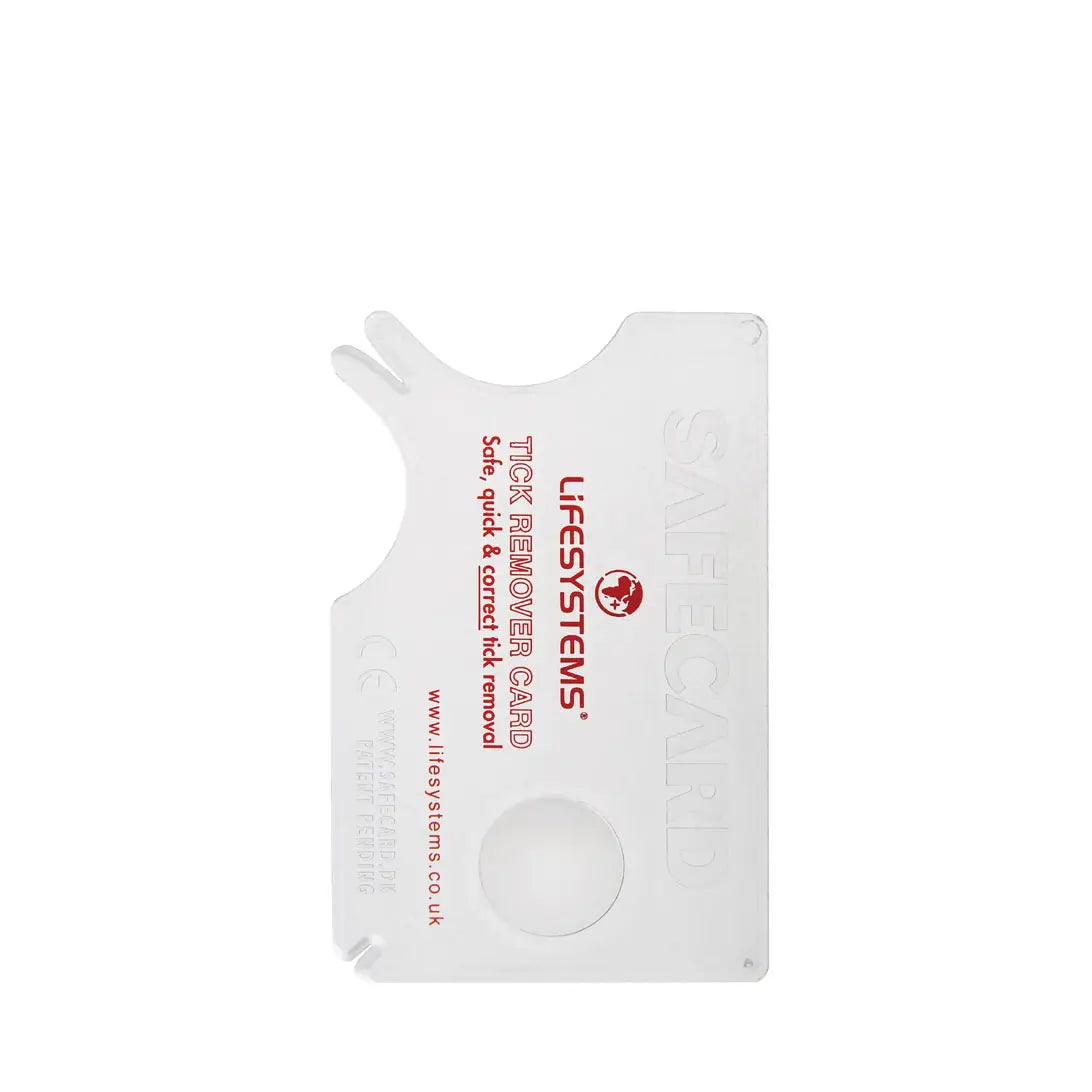 Lifesystems Tick Removal Tool Card