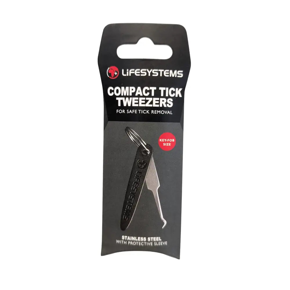 Lifesystems Compact Stainless Steel Tick Removal Tweezers