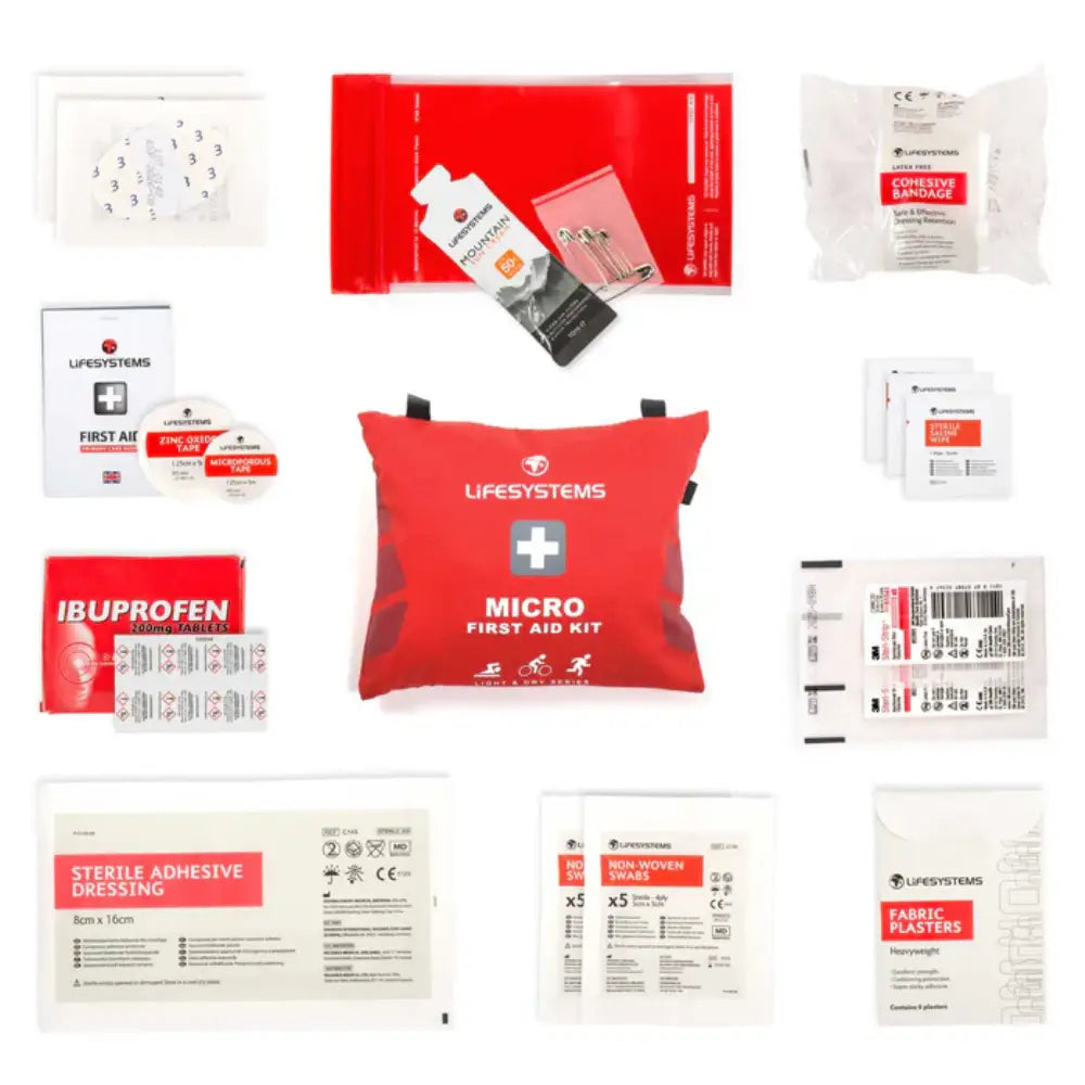 Trousse de premiers secours légère et sèche Lifesystems