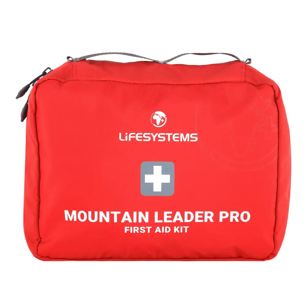 Lifesystems Mountain Leader Pro First Aid Kit shown from the front on a white background