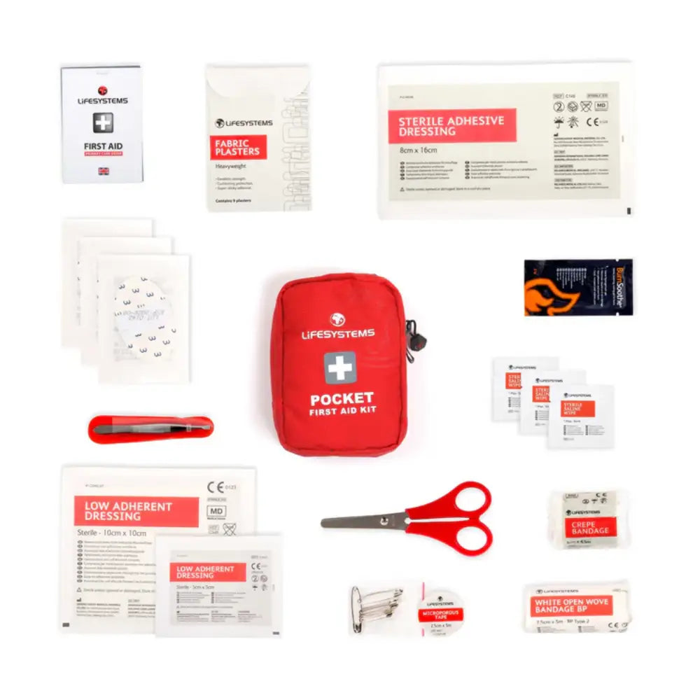 Life First Aid Kit Lifesystems Compact Lightweight Pocket First Aid Kit