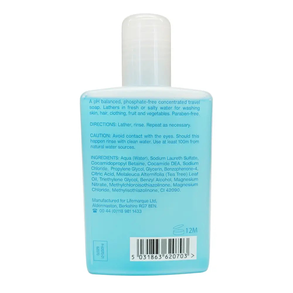 Savon liquide tout usage Lifeventure 200 ml