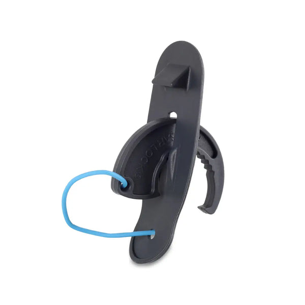 Lifeventure travel door lock set-up for use on a white background