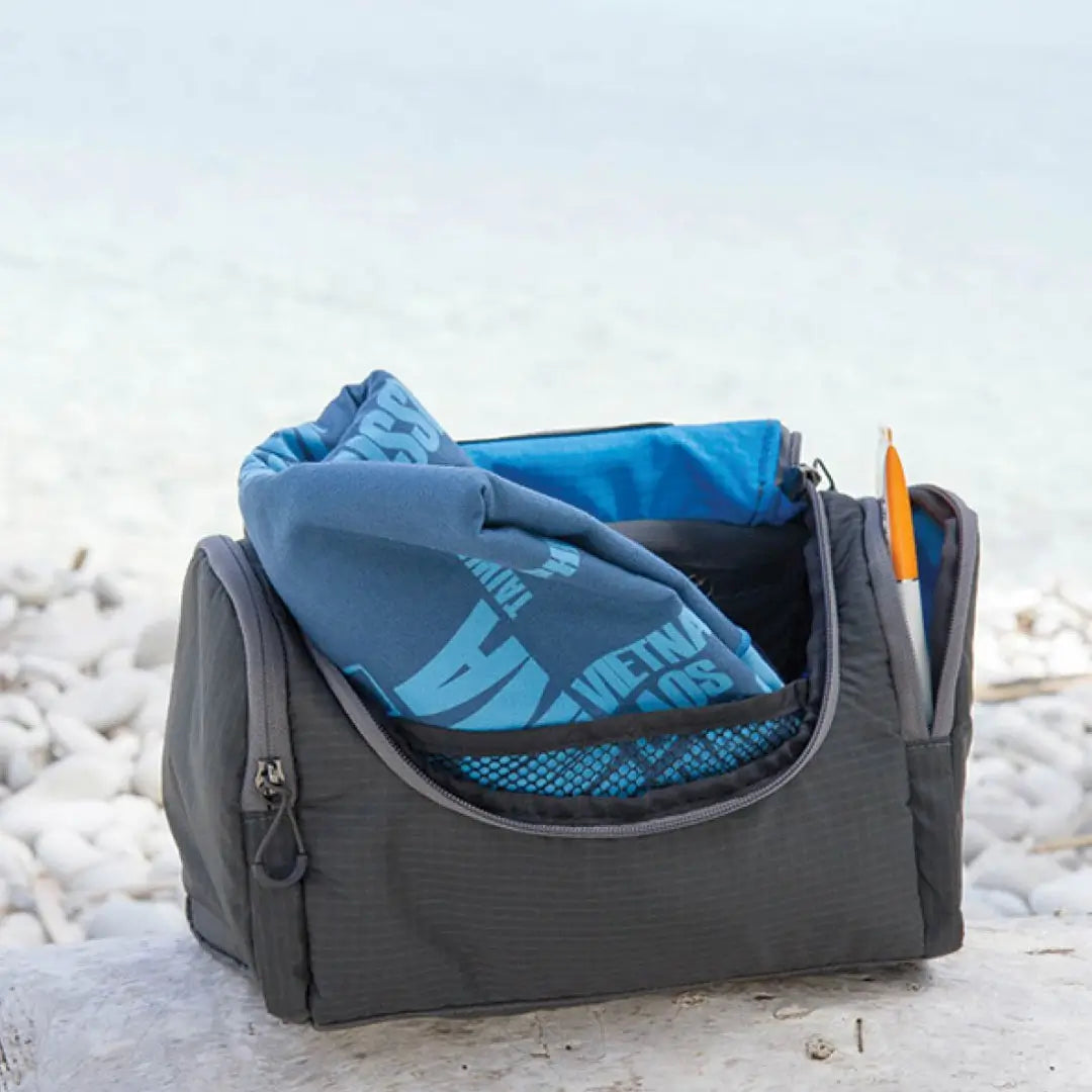Lifeventure Reise-Waschtasche, Grau