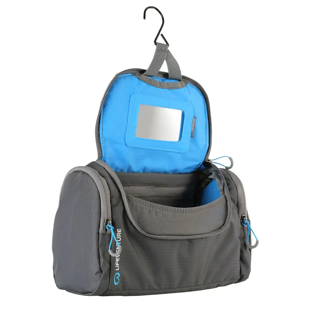 Lifeventure Reise-Waschtasche, Grau