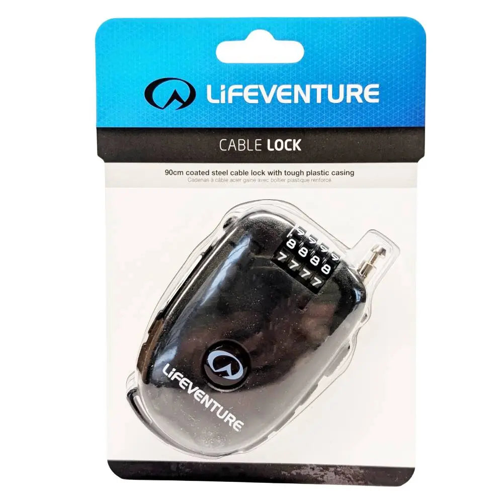 Lifeventure 4 Dial Combination Cable Lock