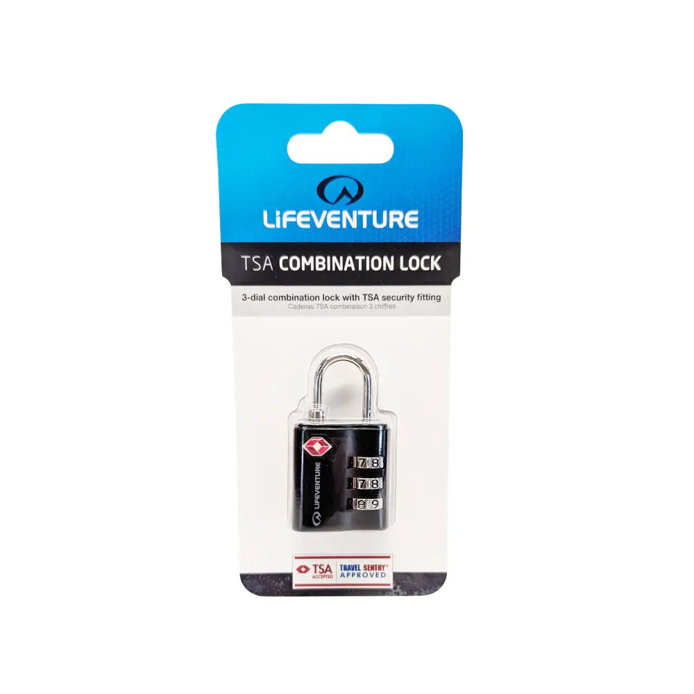 Lifeventure TSA 3 Dial Combination Padlock