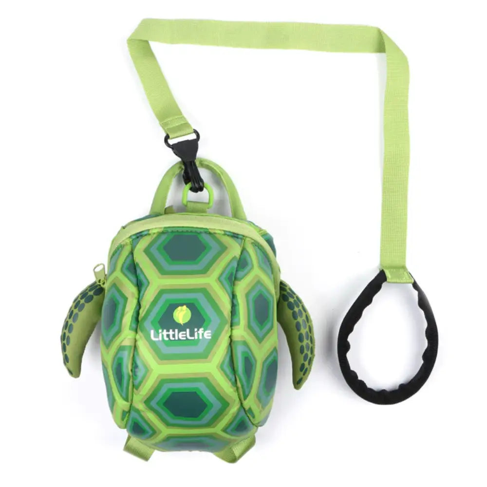 Littlelife Turtle Toddler Backpack With Safety Rein on a white background