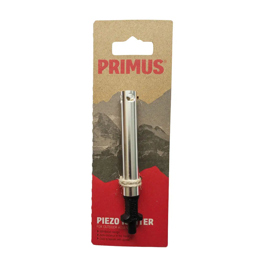 Primus piezo igniter stick shown in its packaging