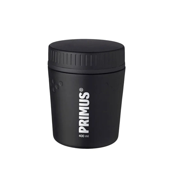 Black insulated Primus Lunch Jug on a white background 