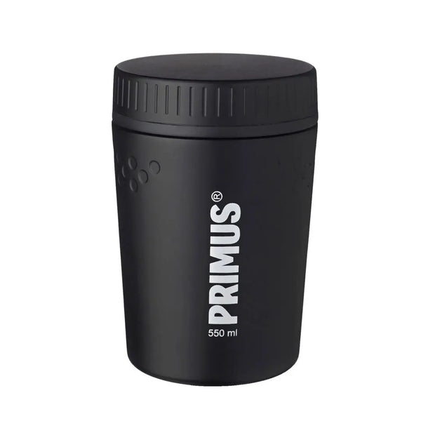 Black Primus Insulated Trail Lunch Pot on a white background