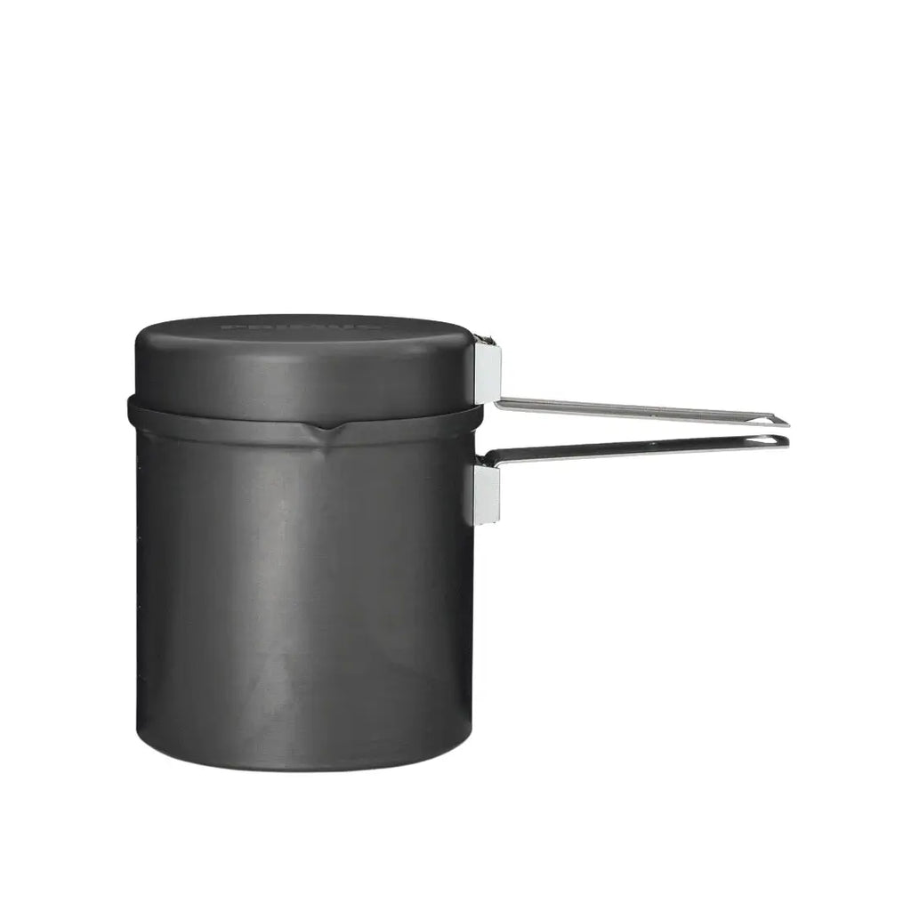 Primus 1000ml Trek Pot with the handles extended on a white background 