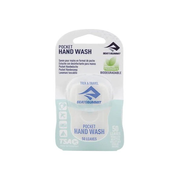 Sea to Summit pocket hand wash packaging on a white background