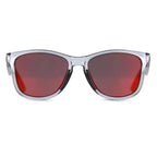 Sinner Pataua Polarised Sunglasses in grey shown from the front on a white background