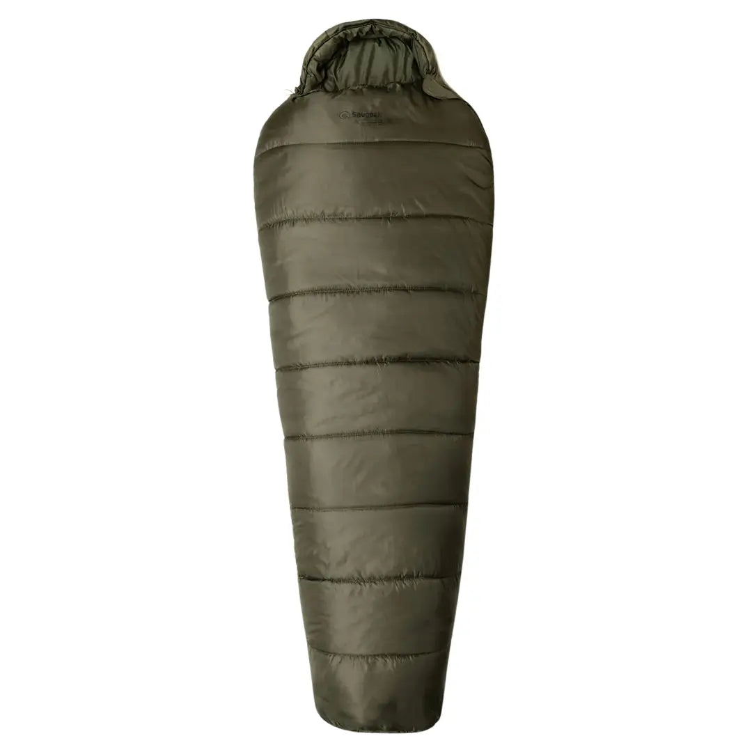 View from above of a Snugpak Sleeper Expedition Sleeping Bag in olive colour 
