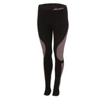 Factor 1 Plus Womens Base Layer Stretch Leggings photographed form the fornt on a white background