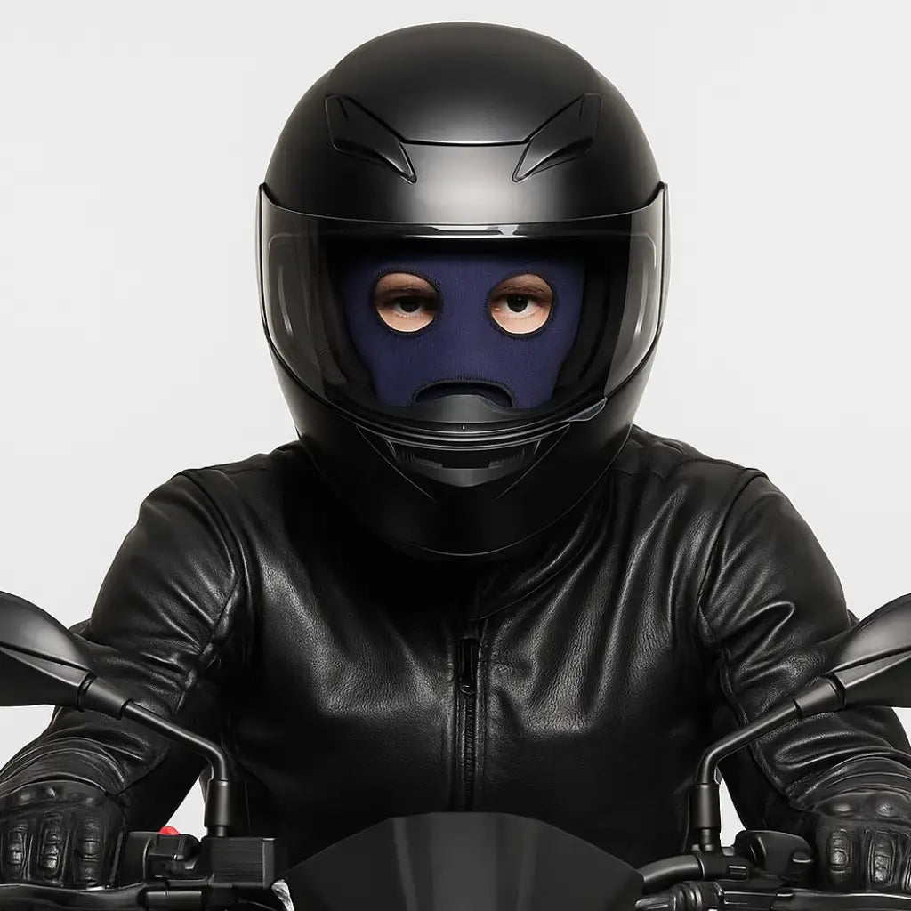 Meraklon Sturmhaube mit drei Löchern