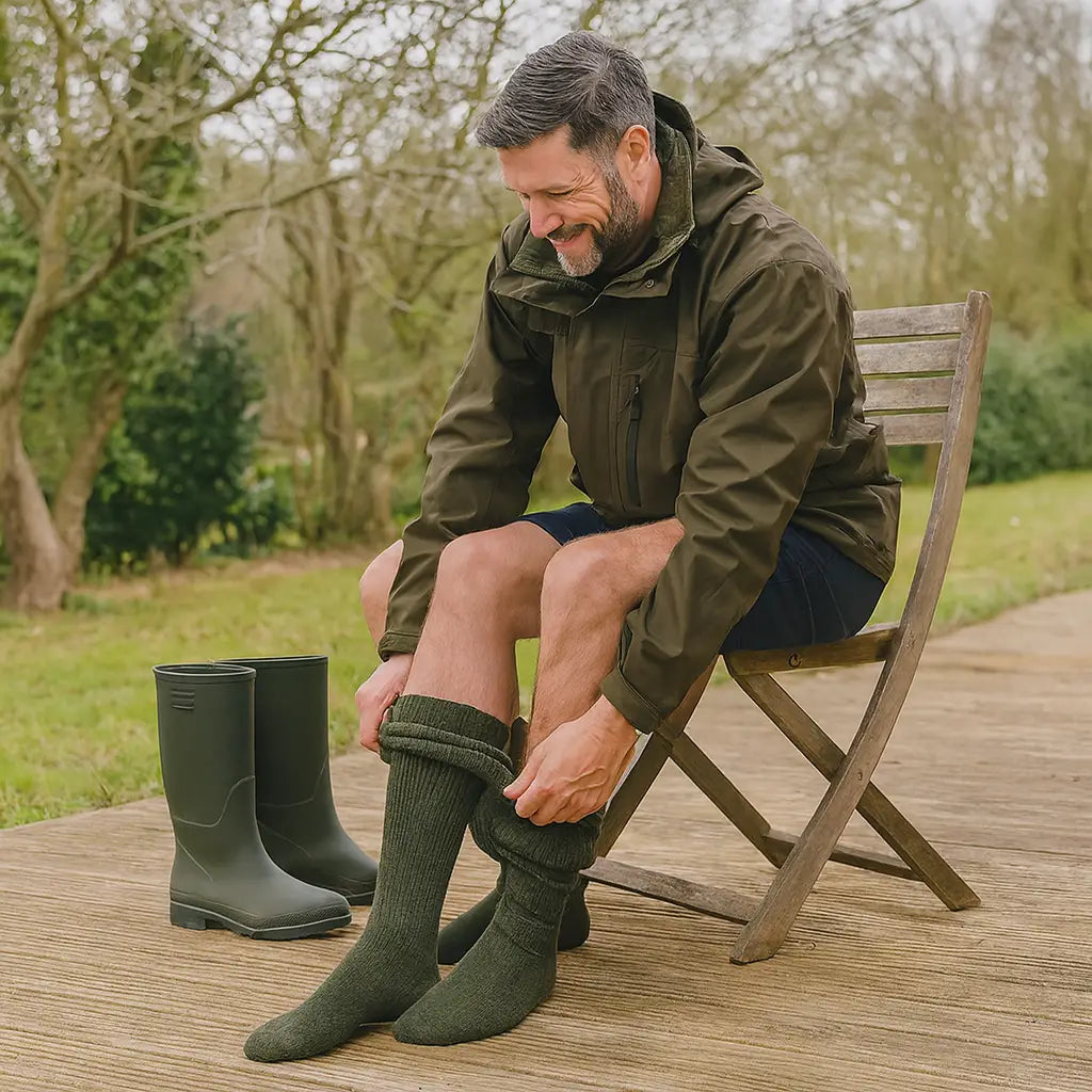 Gummistiefelsocken