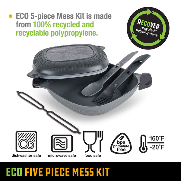 UCO Eco Mess Kit 5 Piece design features
