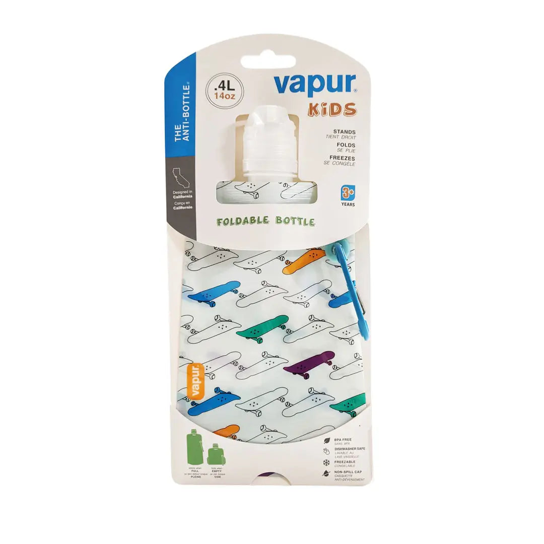 Bouteille d'eau en plastique Vapur pour enfants 400 ml