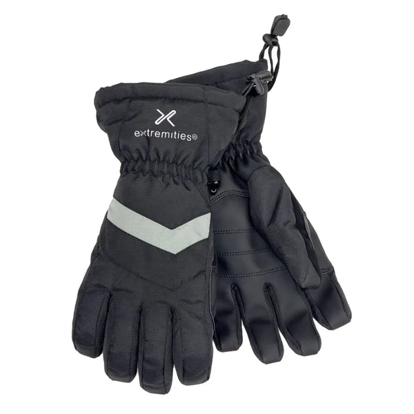 Pair of Extremities Corbett waterproof insulated womens gloves showing the palm and back of the hand detail