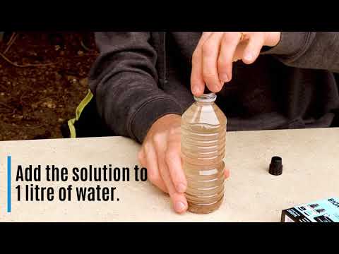 Instruction video on how to use Pyramid Biox Aqua chlorine dioxide water purification drops