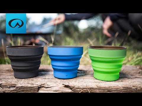 Lifeventure instructiuon video for collapsible dinnerware range