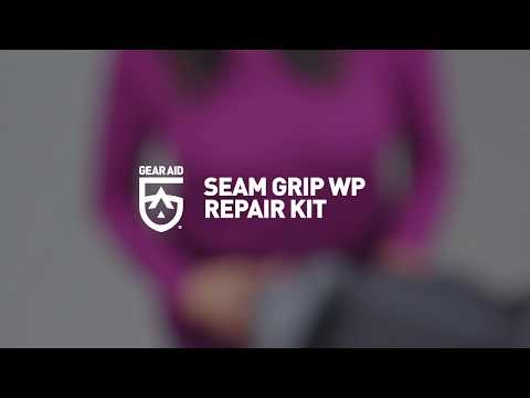 Gear aid seam grip waterproof field repair kit instructions for use