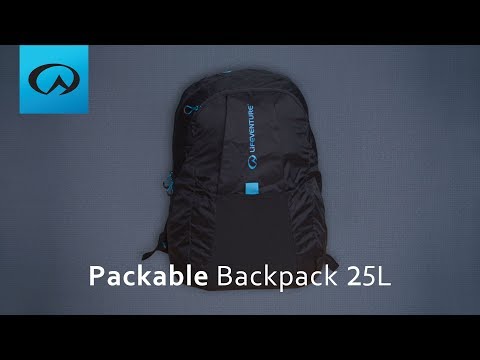 Instruction video for Lifeventure Packable Backpack 25 Litres