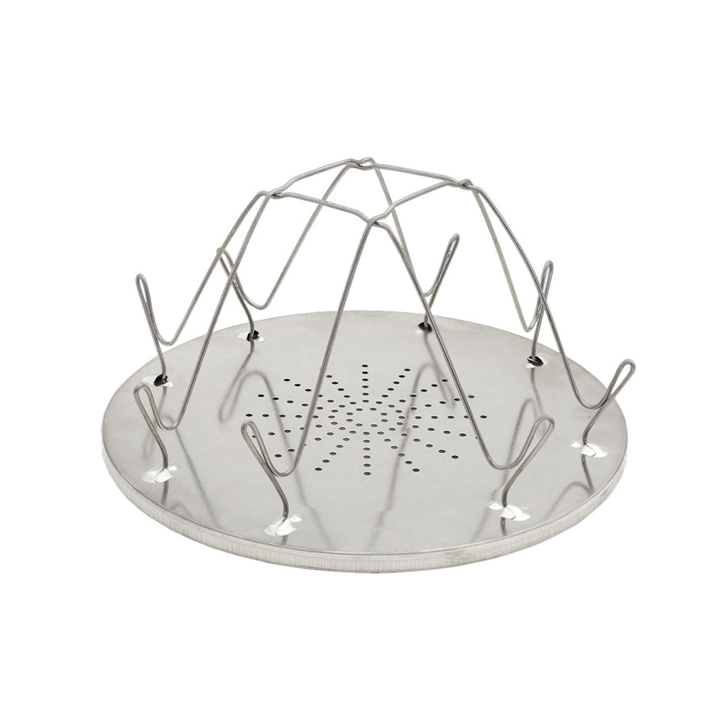 Réchaud De Camping Grille-pain 2 Tranches – Pliable – Acier Inox – Pour Gaz