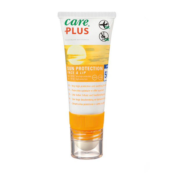 Care Plus Sun Cream And Lip Salve Stick SPF50 20ml