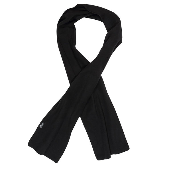 Sub Zero Factor 2 winter scarf in size l/xl in colour black photographed on a white backgound