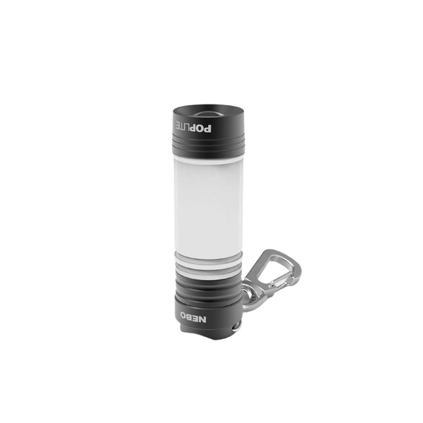 IProtec Pro Poplite 20 lumens torch closed showing the keyring attachment