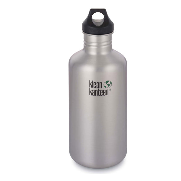 Klean Kanteen Classic Loop Cap Stainless Steel Water Bottles 1182ml