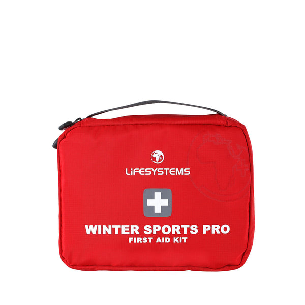 Front detail of Lifesystems winter sports pro first aid kit bag