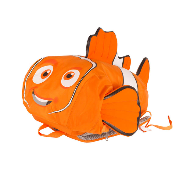 Side profile of Littlelife kids swimming dry bag in Disney Nemo design
