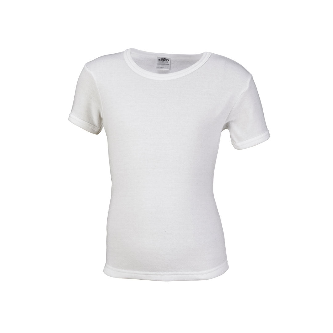 Meraklon Childrens Short Sleeve Mid Layer Top