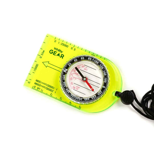 Whitby Gear Compact Compass studio photograph on a white background