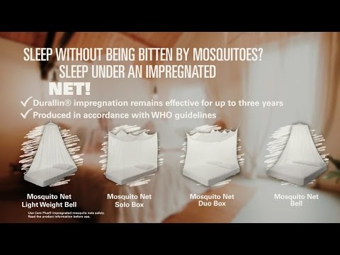 Instruction video for Care Plus wedge shape single mosquito net